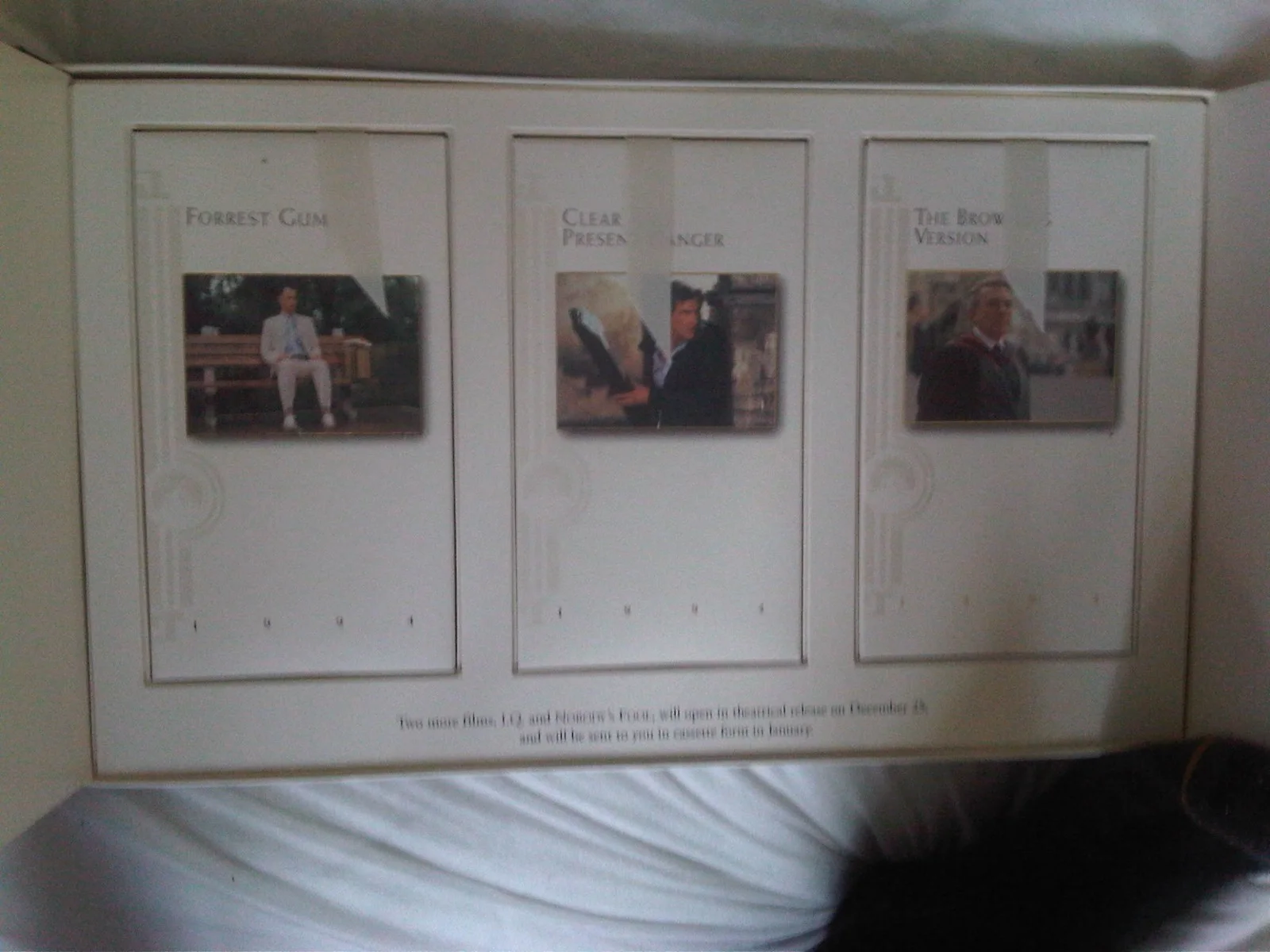 Paramount Pictures 1994 Academy members screening presentation boxset VHS, image 3