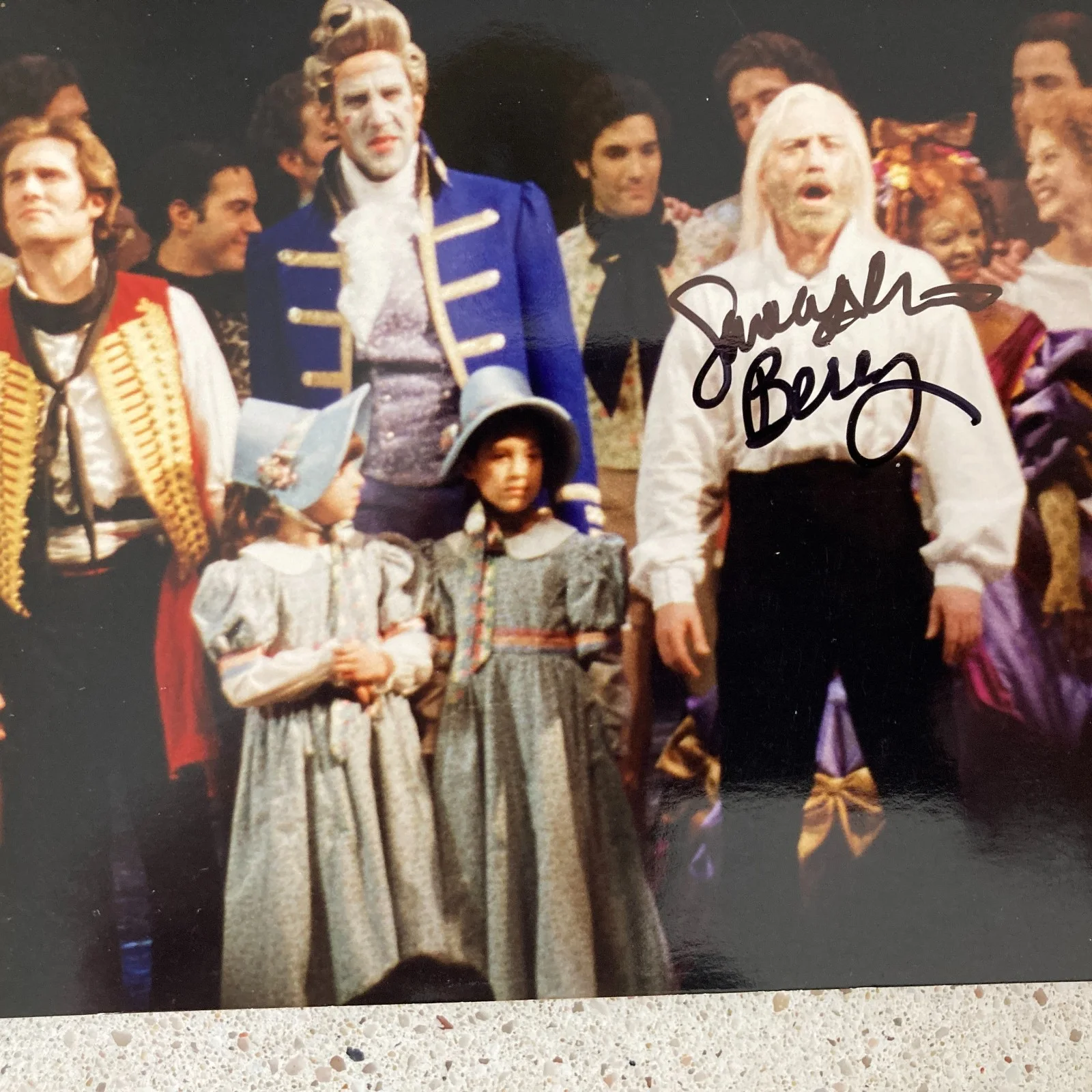 Christopher Innvar Stephen Buntrock Sarah Berry — Signed Les Miserables Christopher Innvar Stephen Buntrock Sarah Berry Photo 1997, image 3