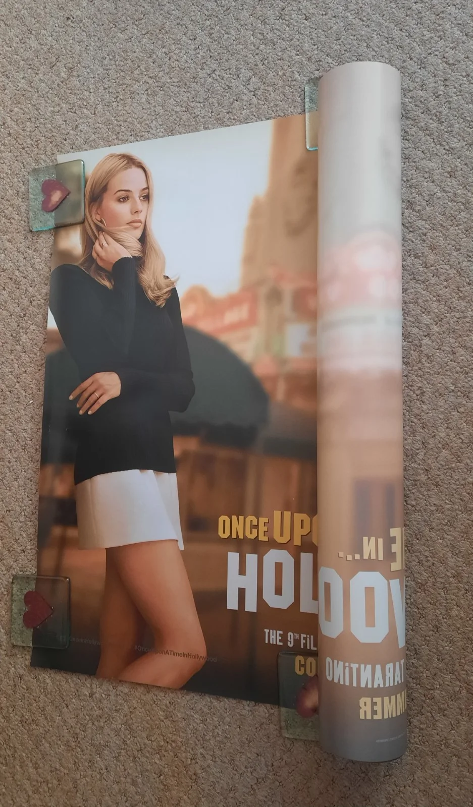 ONCE UPON A TIME IN HOLLYWOOD (2019) Margo Robbie quad poster 40" x 30", image 5