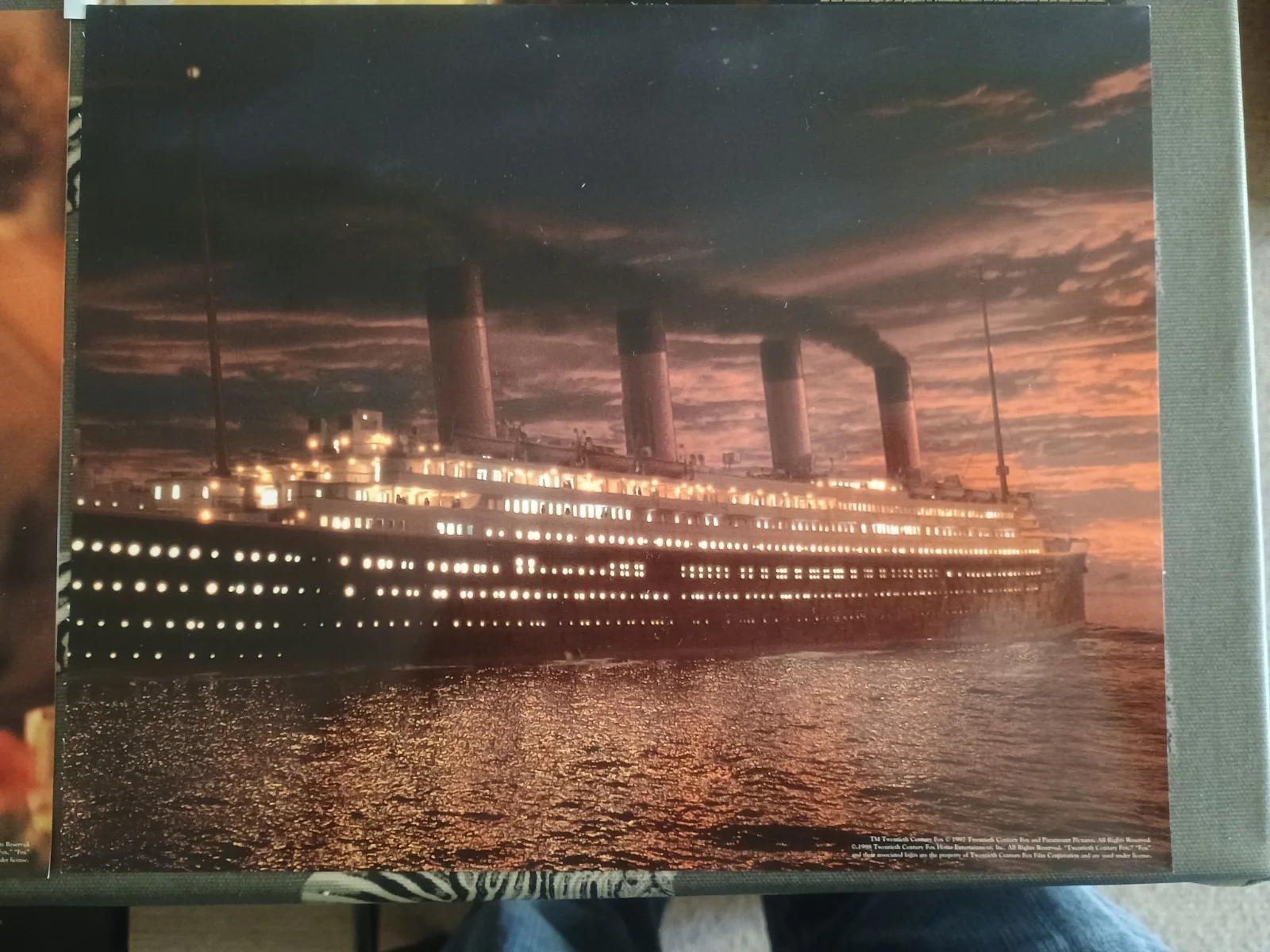 Titanic Movie Set X4 Rare Movie Prints Pictures In Envelope, изображение 5
