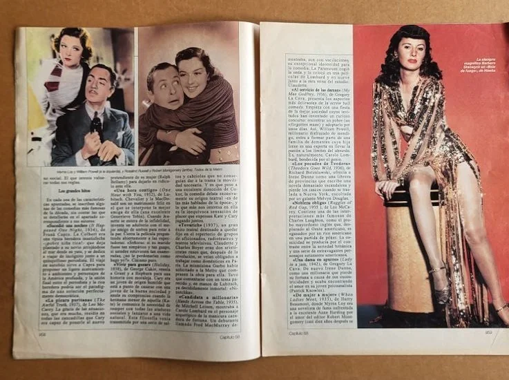 KATHARINE HEPBURN TWO MAGS History of Cinema & Japanese Brochure, изображение 2