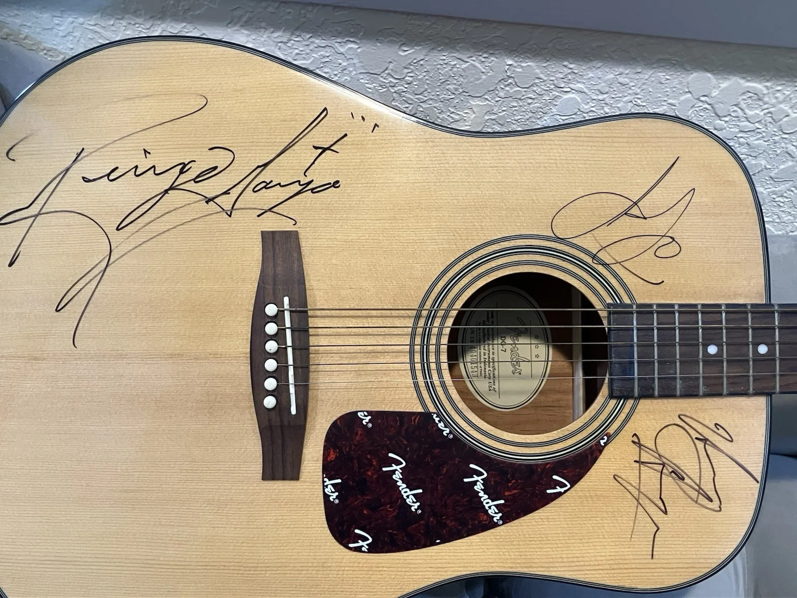 Henry Garza, Jojo Garza — LOS LONELY BOYS Signed Acoustic Guitar - Henry & Jojo Garza COA Konocti, CA 2005, изображение 2