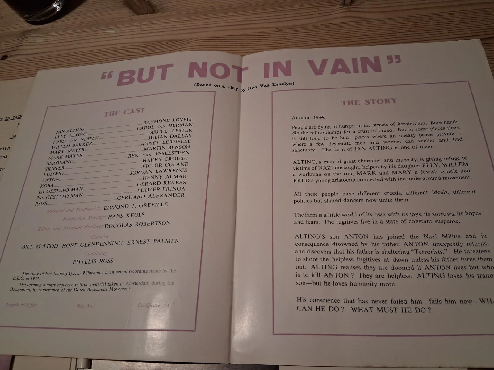 1948 film ''But Not In Vain'' Exhibitors Campaign Book + ''Take your Pick'', изображение 3
