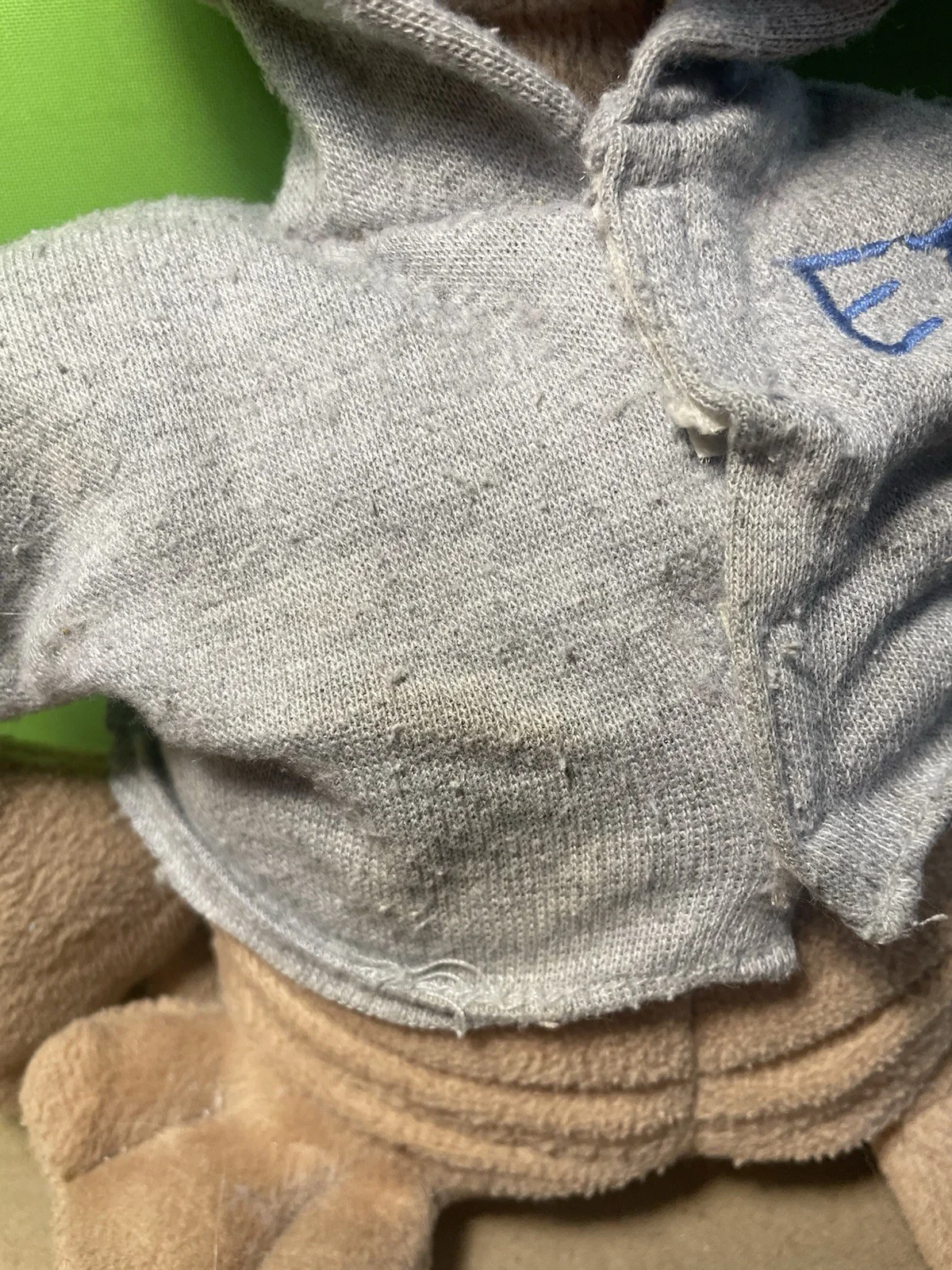 Vintage ET The Extra Terrestrial Alien Soft Plush Toy With Hard Face 11", image 3