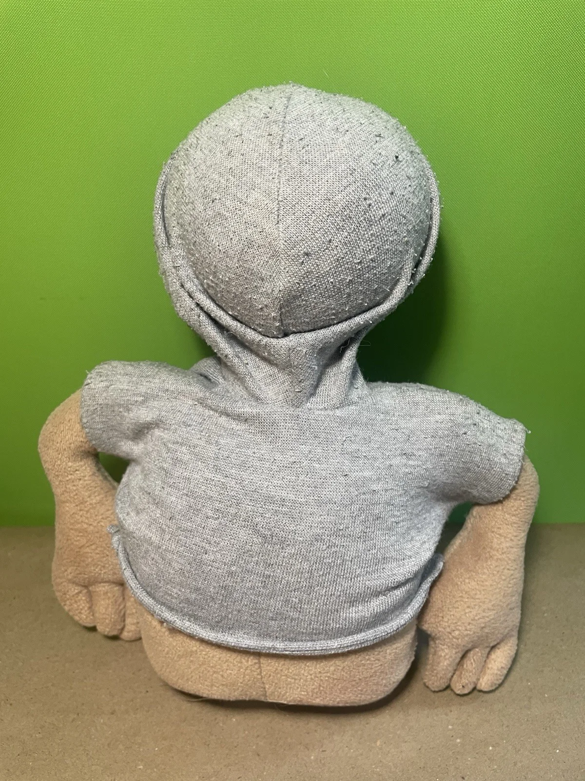 Vintage ET The Extra Terrestrial Alien Soft Plush Toy With Hard Face 11", image 5