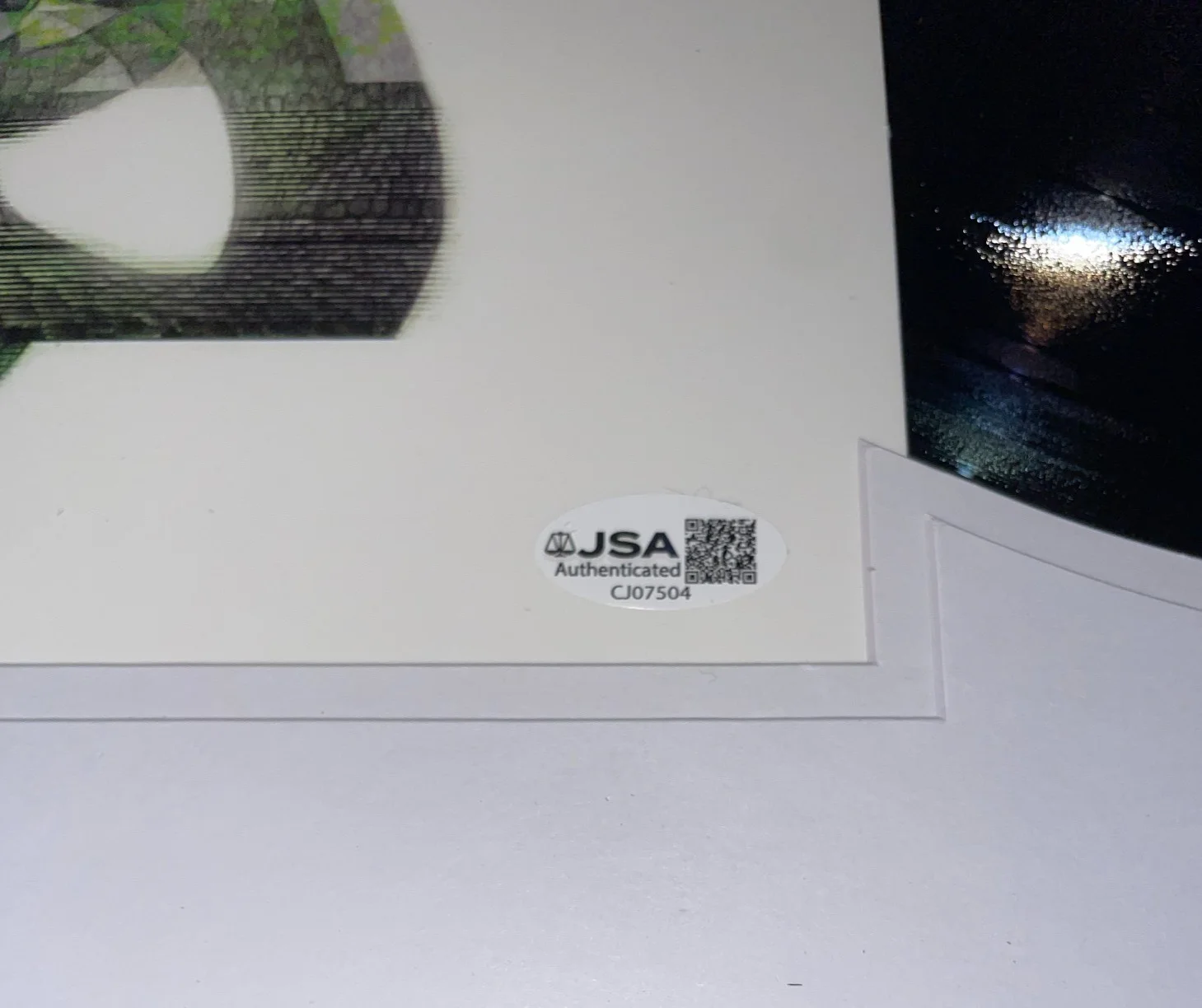 David Hayter — David Hayter Signed Metal Gear Solid Green Smoke Framed Mondo Vinyl JSA COA, image 3