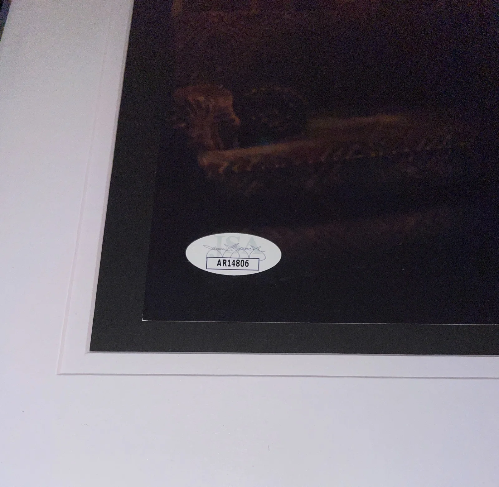 Taylor Swift Signed Midnights Blood Moon Edition Framed Vinyl Autograph JSA COA, image 5
