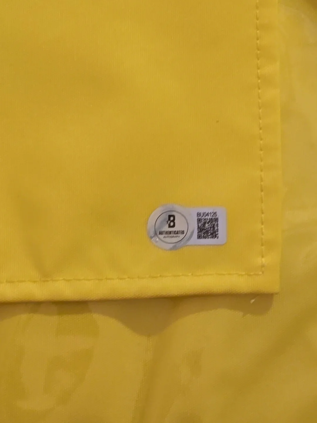 ADAM SANDLER — ADAM SANDLER SIGNED AUTOGRAPH HAPPY GILMORE 2 2025 MASTERS FLAG RARE, изображение 4
