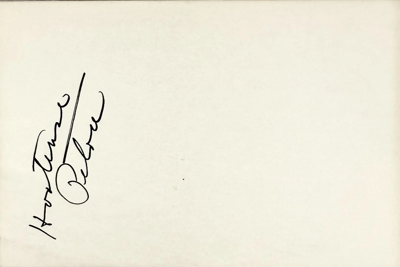 Hortense Petra — HORTENSE PETRA Signed Autographed 4x6 INDEX CARD Hot Rods to Hell The Love-Ins, image 4