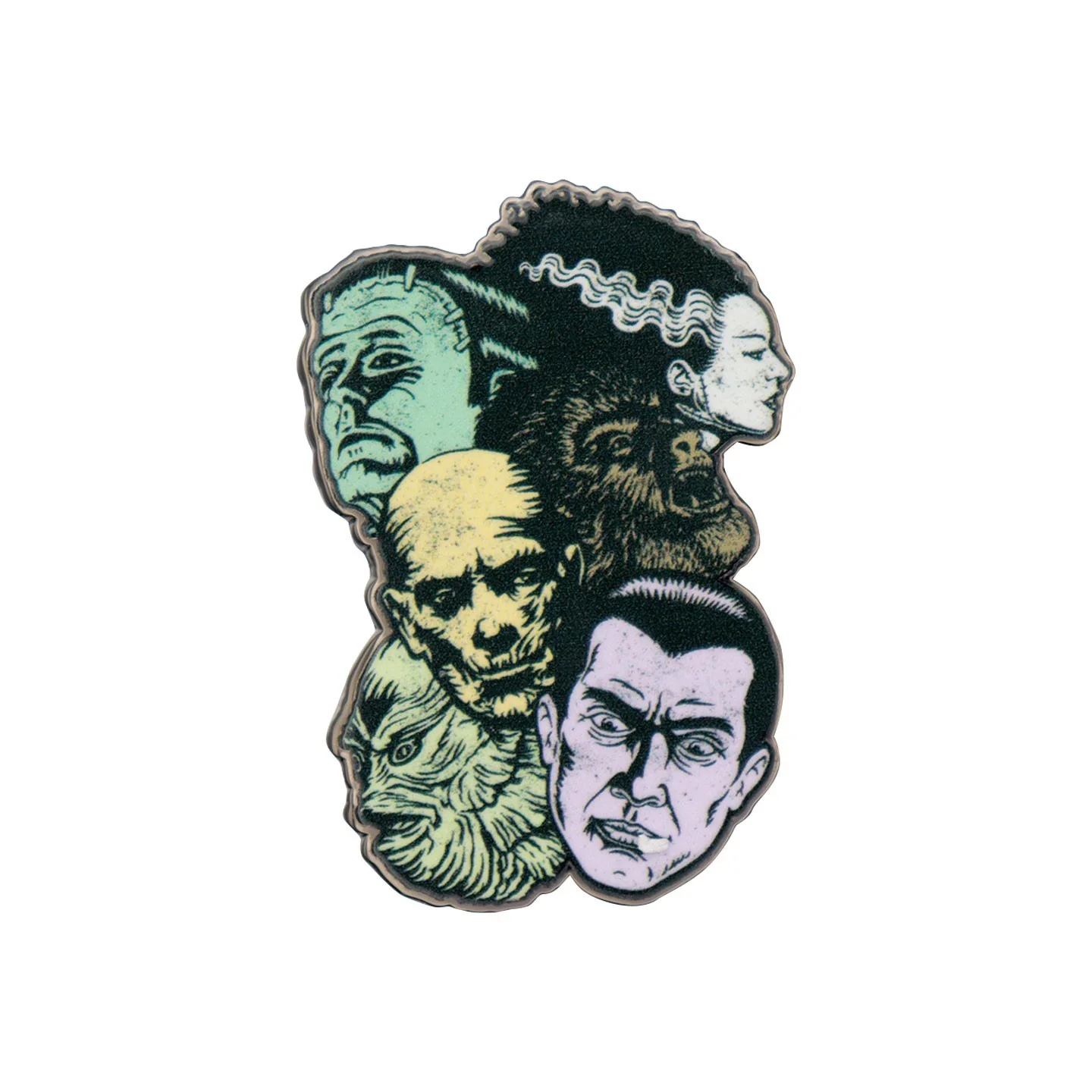 Universal Monsters Limited Edition Metal Pin Badge – Official Horror Collectible, изображение 3