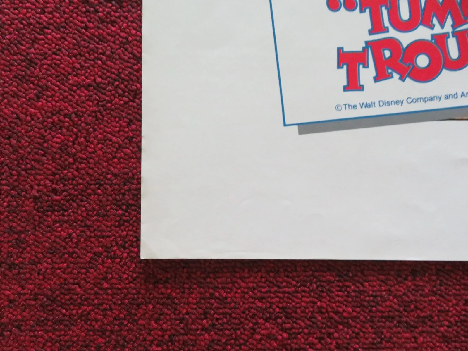 HONEY I SHRUNK THE KIDS UK QUAD POSTER FOLDED DISNEY RICK MORANIS 1989, изображение 5