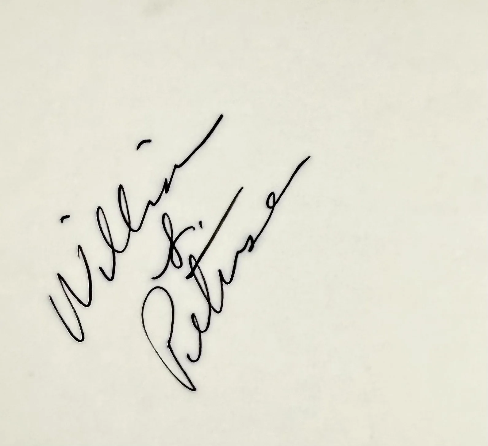 William Peterson — WILLIAM PETERSON Signed Autograph 4x6 INDEX CARD CSI: Crime Scene Investigation, image 2