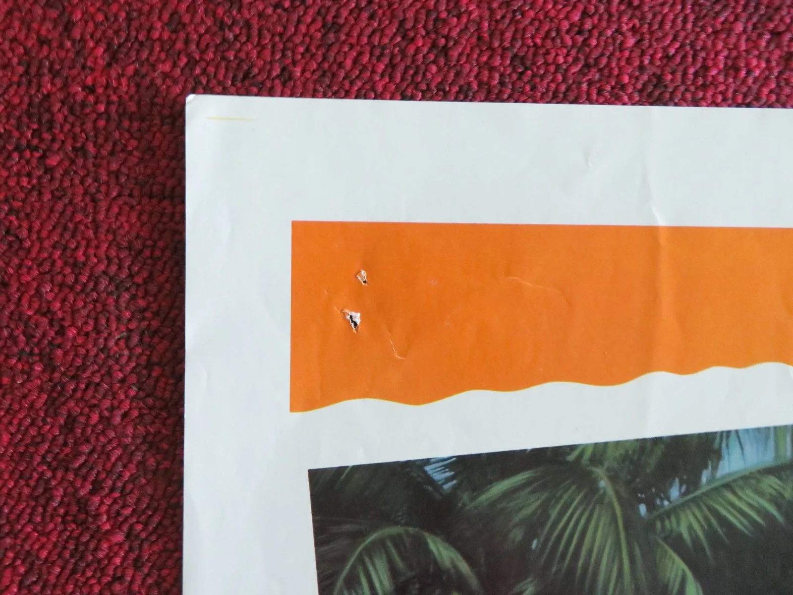 HOT RESORT FOLDED US ONE SHEET POSTER CANNON TOM PARSEKIAN MICHAEL BERZ 1985, image 5