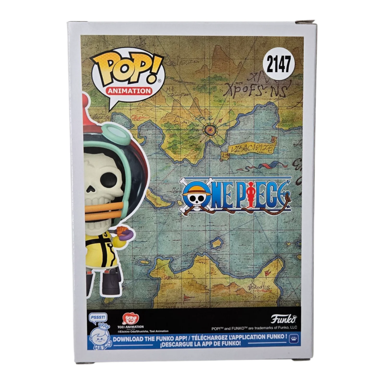 Ian Sinclair — Ian Sinclair Signed Funko One Piece Pop Brook Egghead Autograph JSA COA 263, image 3