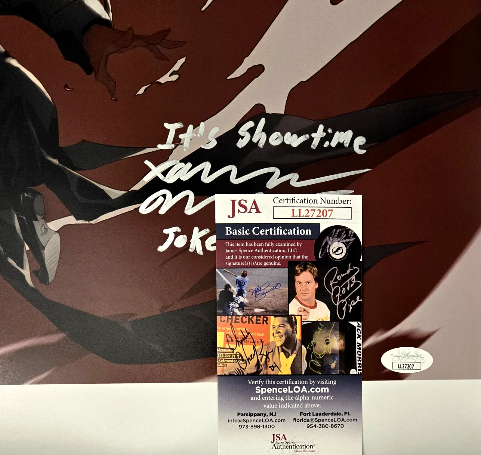 XANDER MOBUS — Xander Mobus Signed Photo Persona Joker Ren Video Game Autograph JSA COA 207, image 2