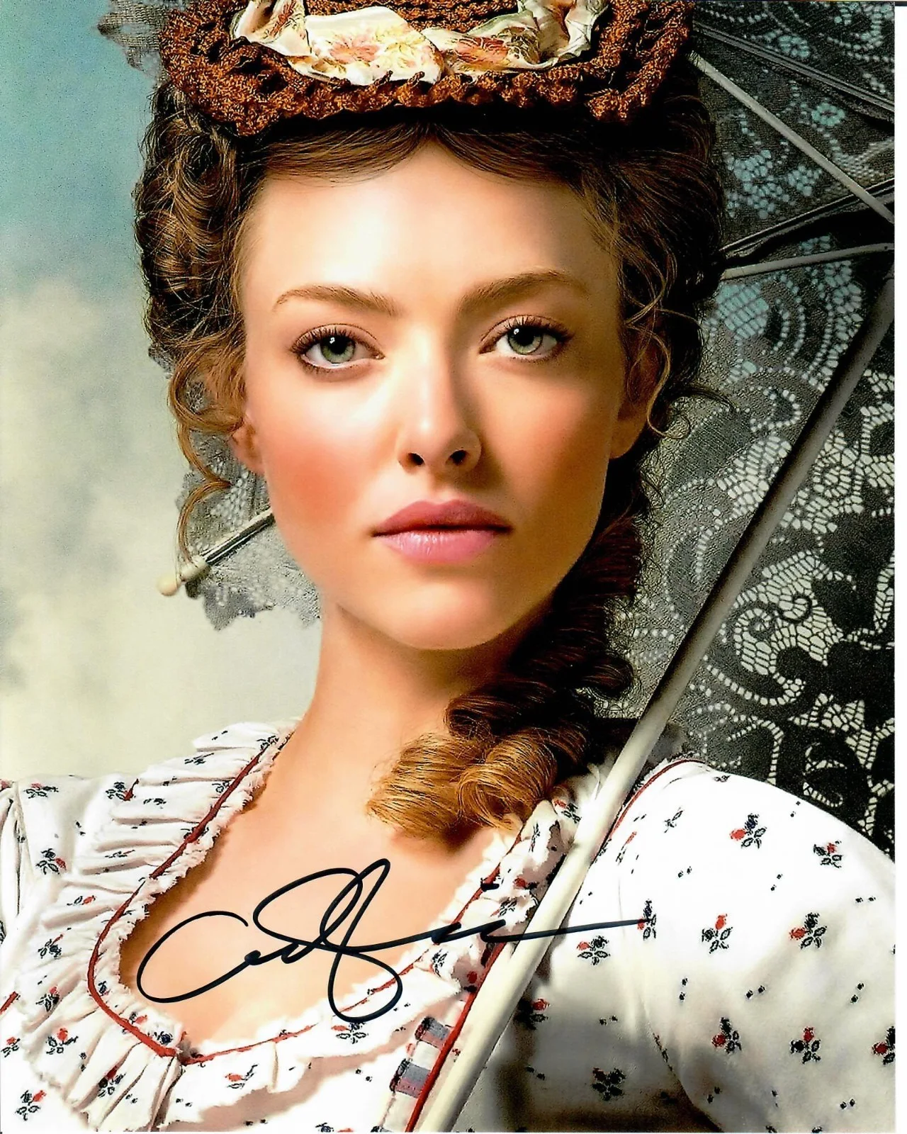 Amanda Seyfried — Amanda Seyfried A Million Ways To Die Movie Actress Signed 8 x 10 Photo TTM COA