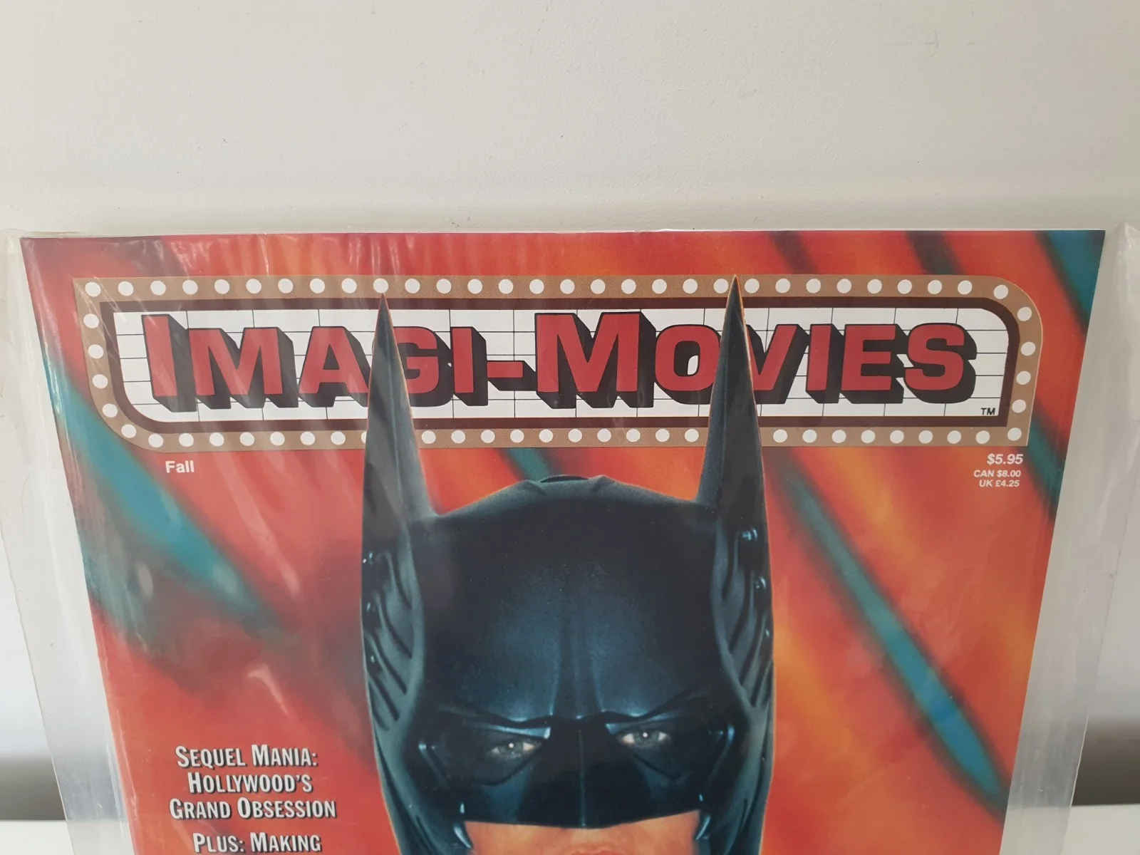 Vintage Batman Forever Imagi Movie Magazine Val Kilmer, image 3