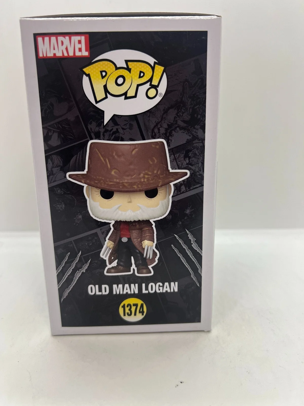Robert Patrick Signed Old Man Logan Funko Pop Marvel X men #1374 ACOA, image 4
