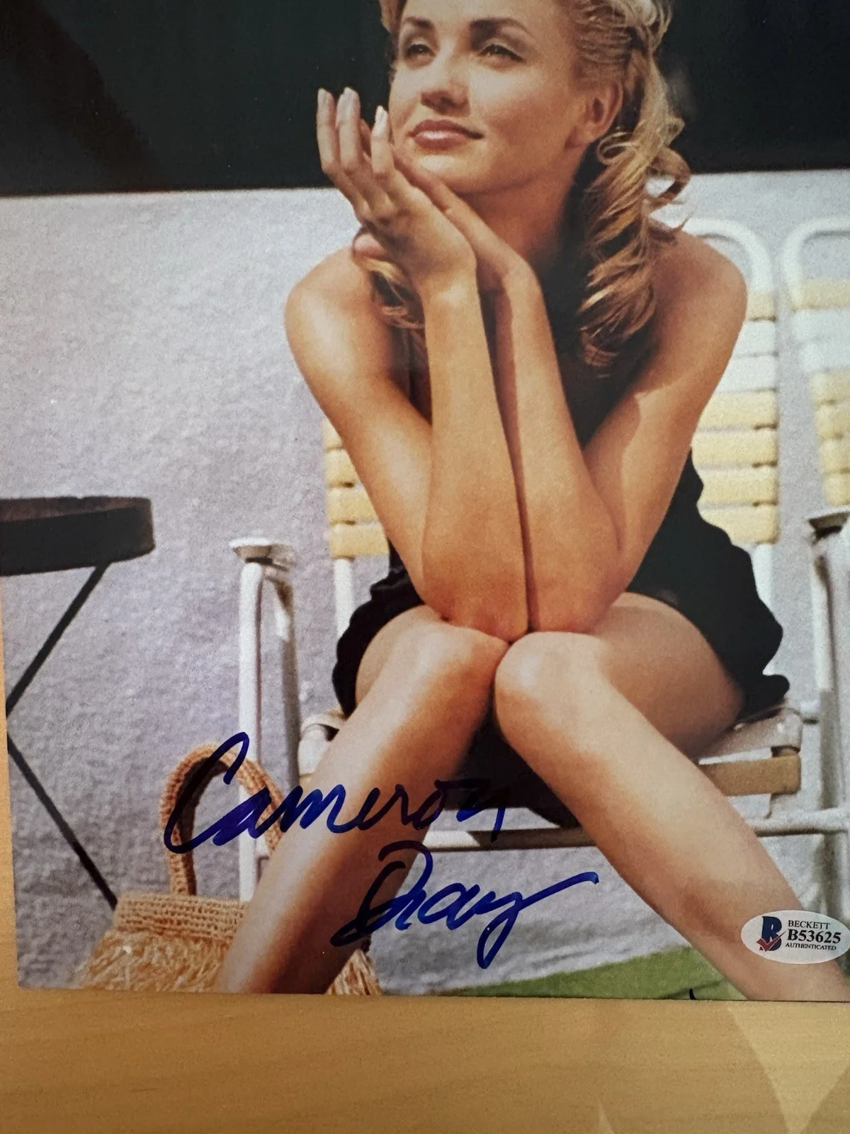 Cameron Diaz — Cameron Diaz Signed 8x10 Photo - BAS COA - “Charlie’s Angels” & “Shrek” Actress, изображение 2