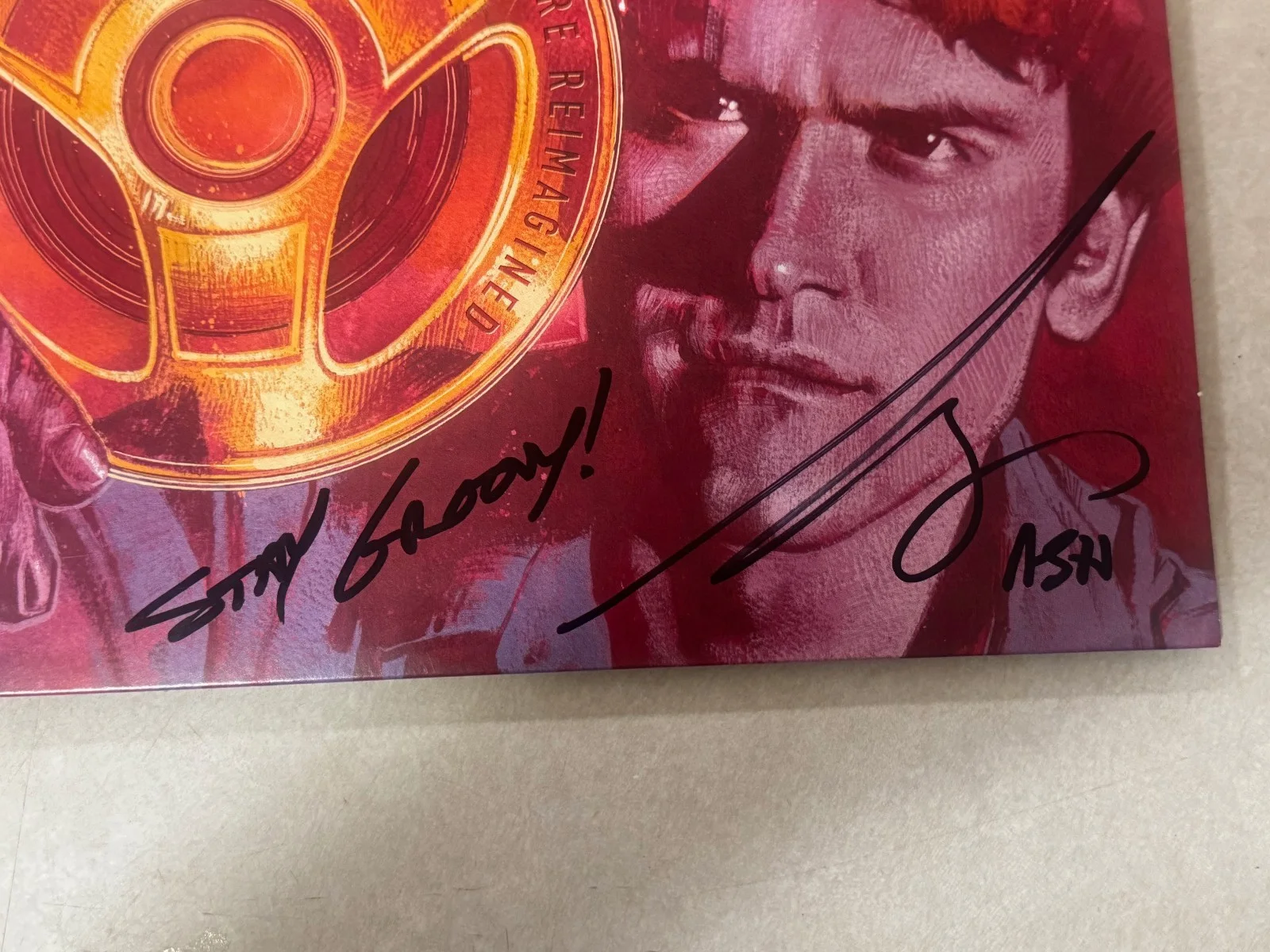 Evil Dead BRUCE CAMPBELL Signed Vinyl Record Album Soundtrack Mondo JSA, изображение 3