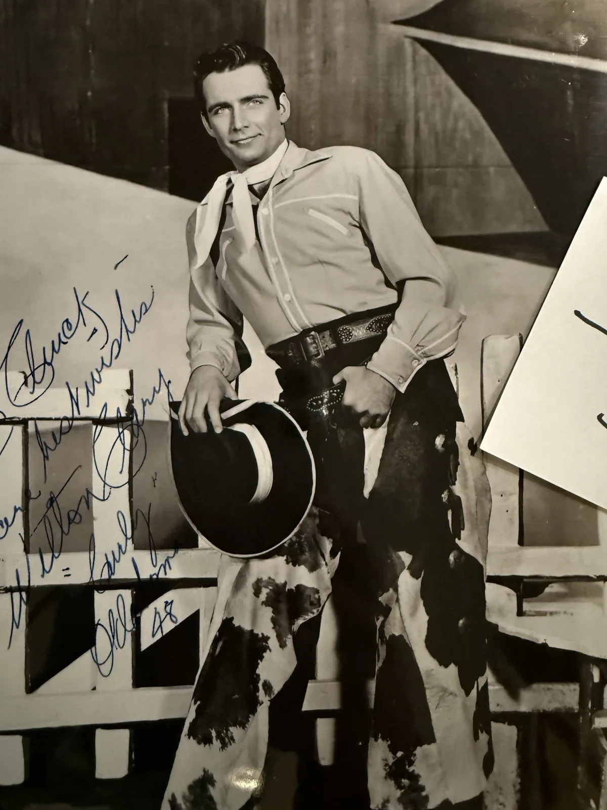 Wilton Clary PHOTO Autograph COA JSA Signed 8x10 1948 Broadway Oklahoma, изображение 4