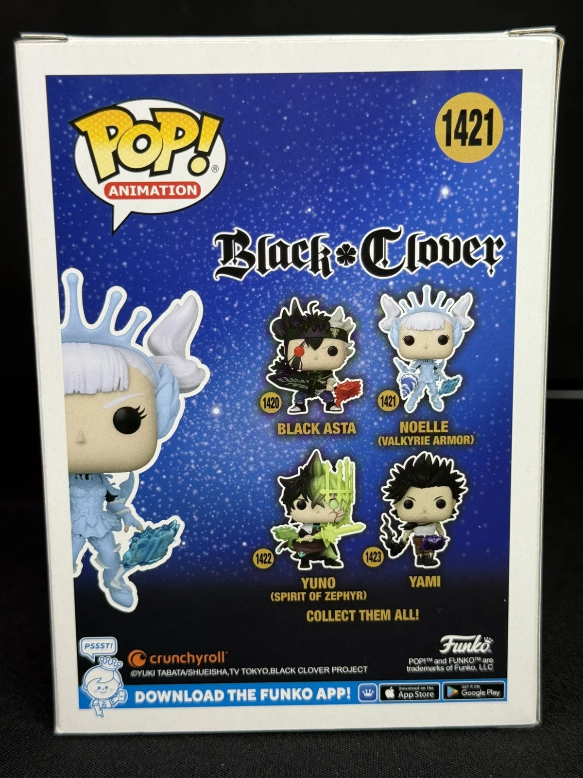 Jill Harris — Noelle (Valkyrie Armor) #1421 Black Clover Funko Pop Signed By Jill Harris w/COA, изображение 4