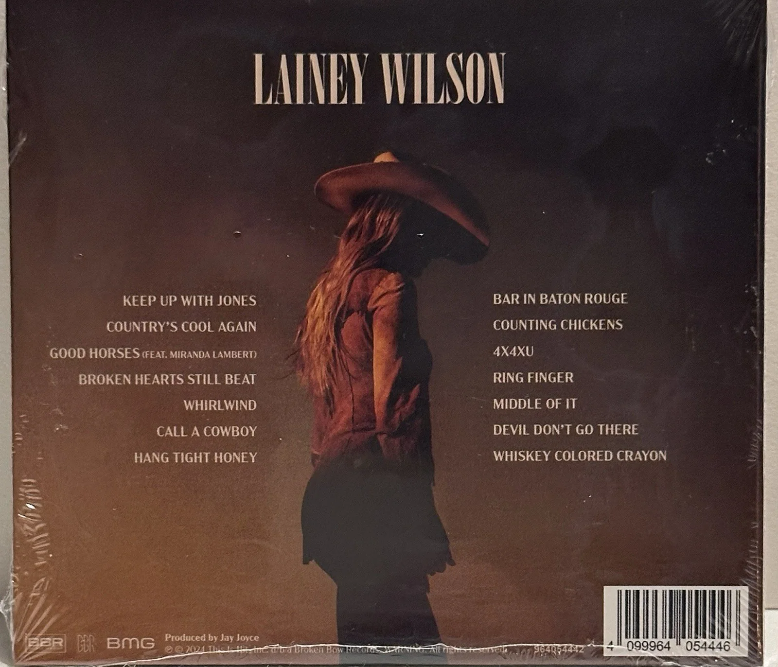 Lainey Wilson Whirlwind Authentic Signature CD, image 2