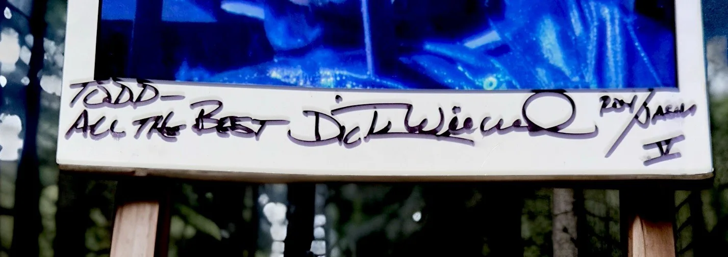 Dick Wieand — Friday The 13th: A New Beginning - “Dick Wieand Autograph” – Played Roy Burns, image 3