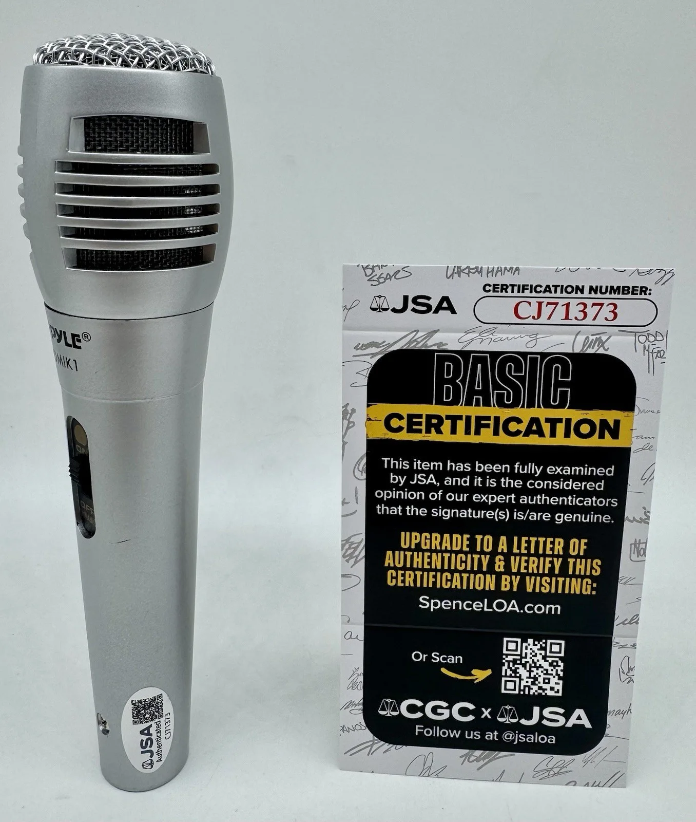Erykah Badu hand signed autograph microphone with JSA COA, image 4