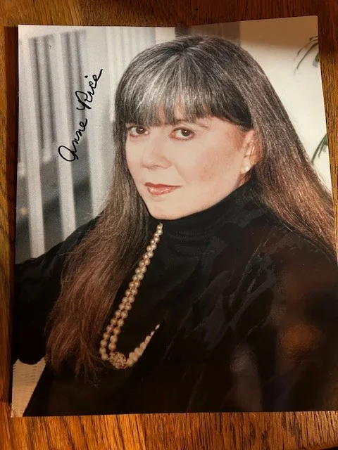 Anne Rice Anne Bancroft — Anne Rice and Anne Bancroft signed photos, изображение 3