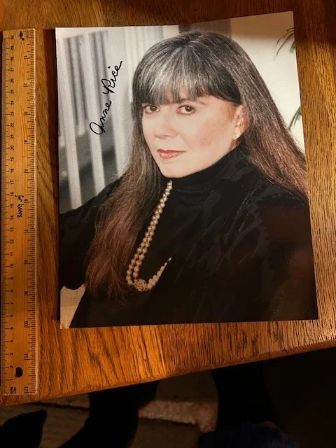Anne Rice Anne Bancroft — Anne Rice and Anne Bancroft signed photos, изображение 4