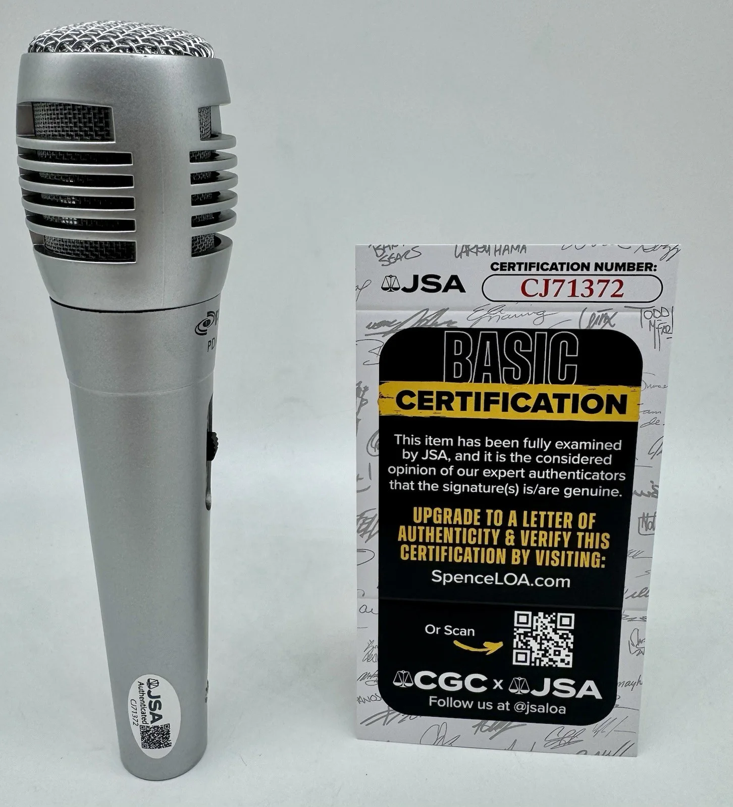 Gary Clark Jr. hand signed autograph microphone with JSA COA, image 4
