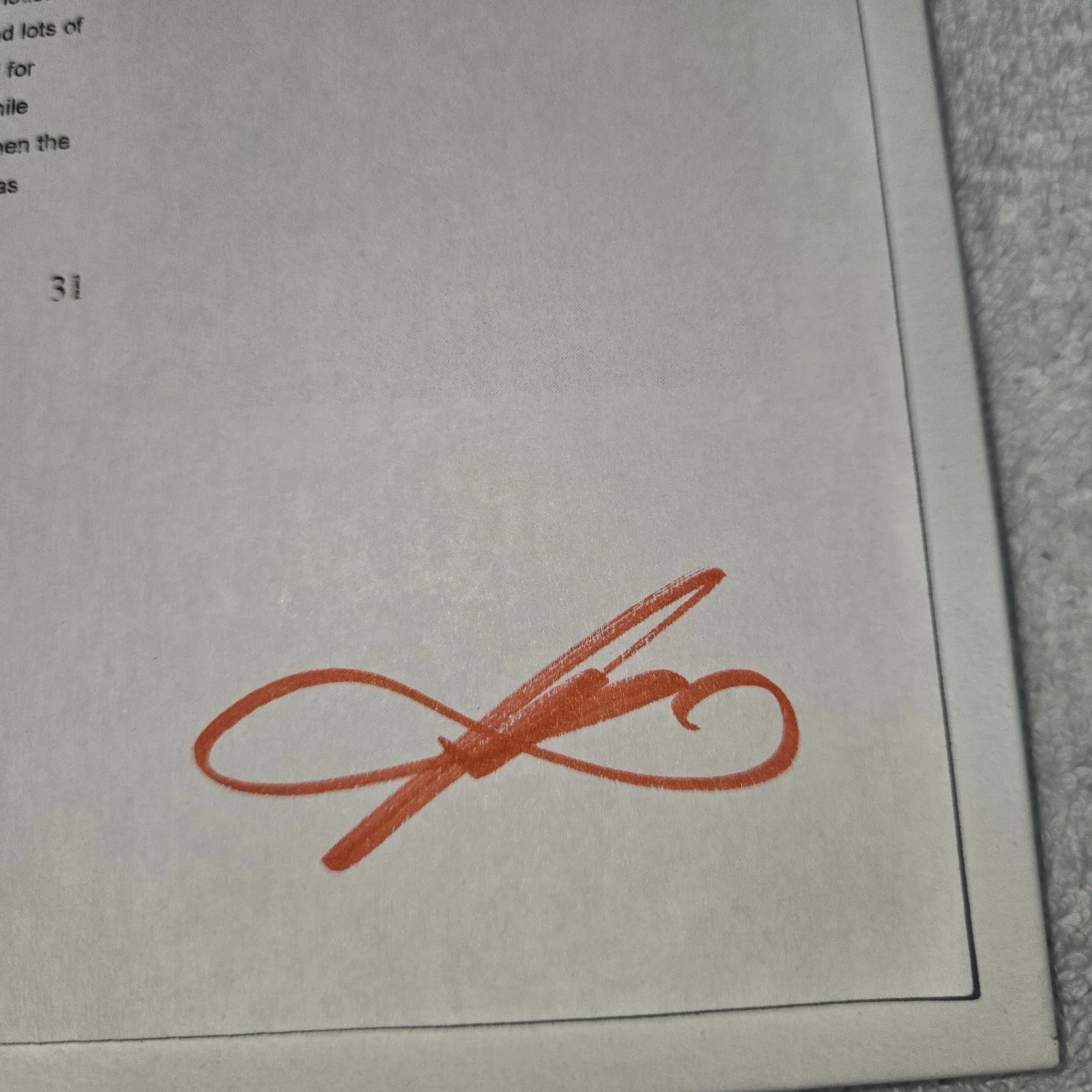 * AMANDA PALMER * signed autographed excerpt from The Art of Asking, изображение 2
