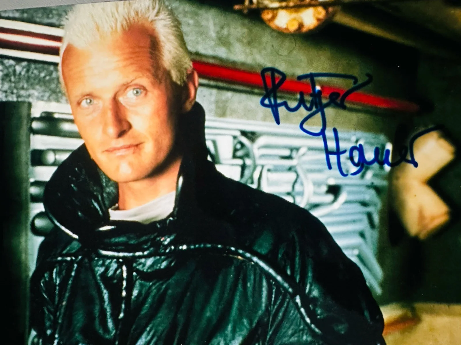 Rutger Hauer — Rutger Hauer signed 11x14 Photo In Person. Exact Proof. Blade Runner, изображение 2
