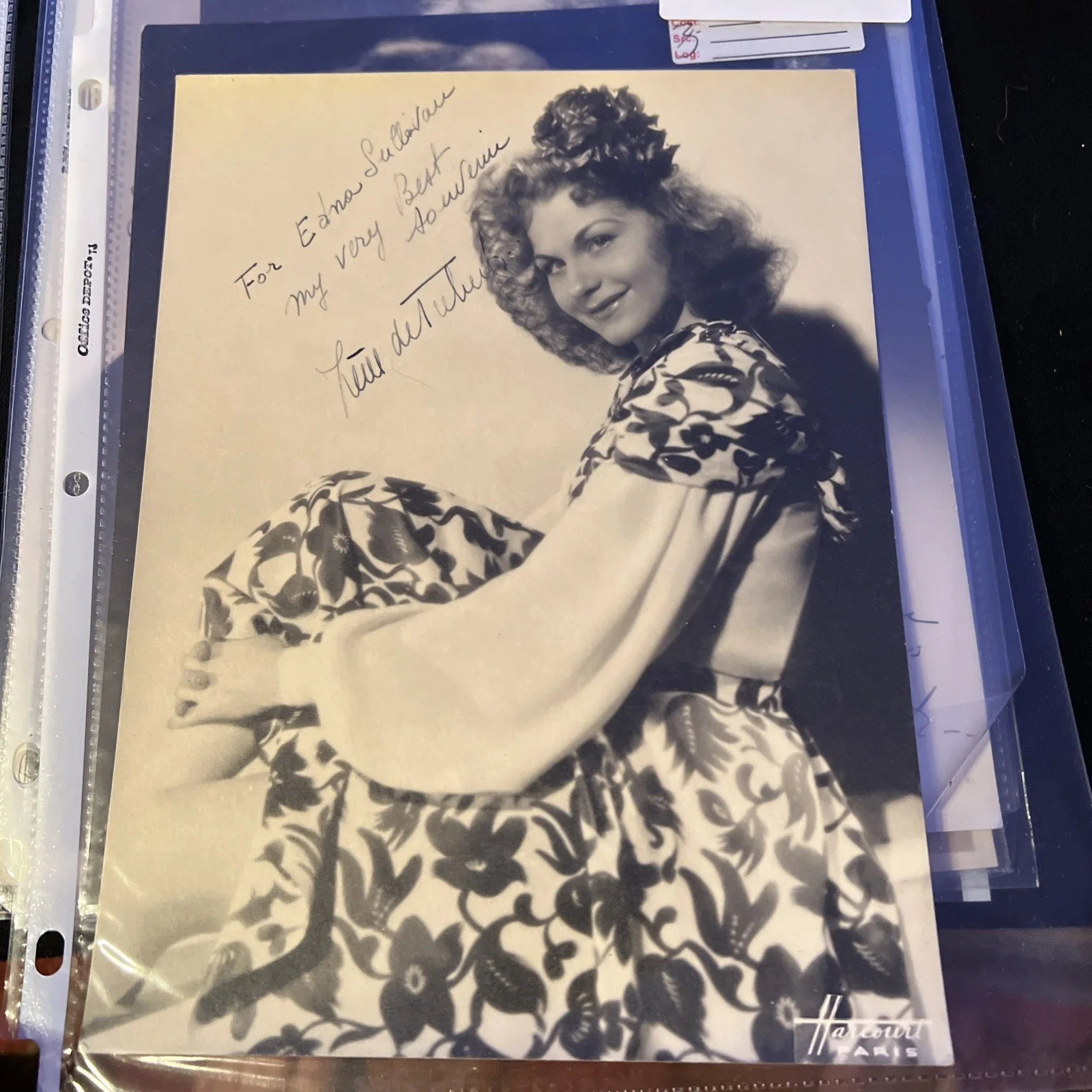 FAA Choose One - Marion Davis - Joan Bennett - Bessie Love - Autographed Photo, изображение 4