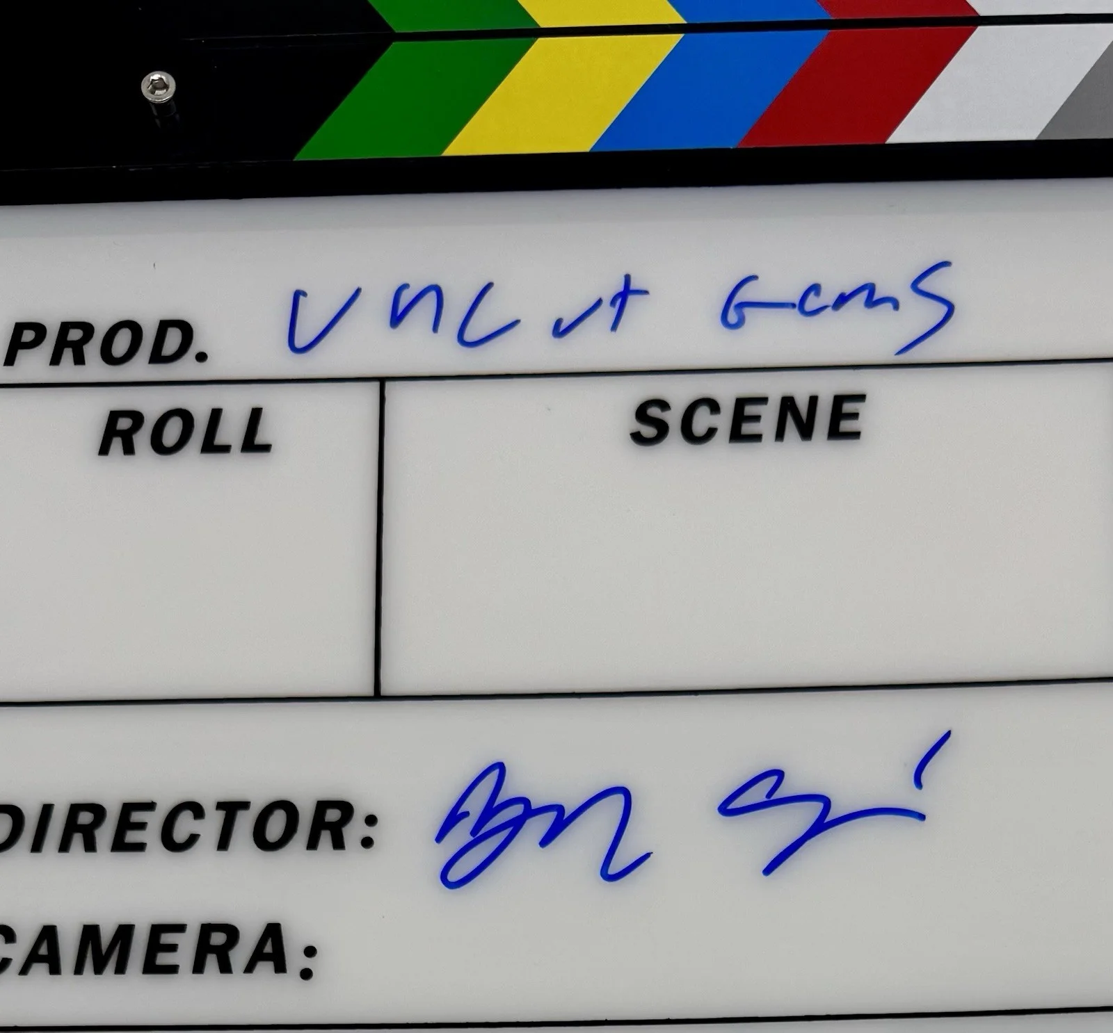 BENNY SAFDIE — BENNY SAFDIE SIGNED AUTOGRAPH "UNCUT GEMS" CLAPBOARD +JSA COA DIRECTOR CLAPPER, image 3