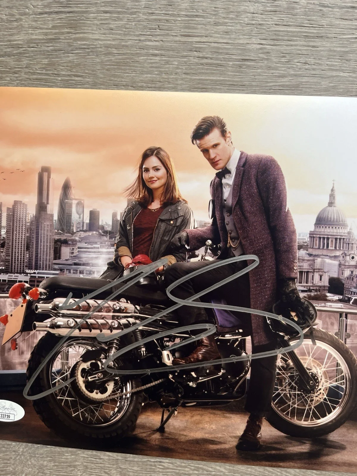 Matt Smith — Matt Smith Signed Doctor Who 8x10 Photo JSA COA Eleventh Doctor, image 3