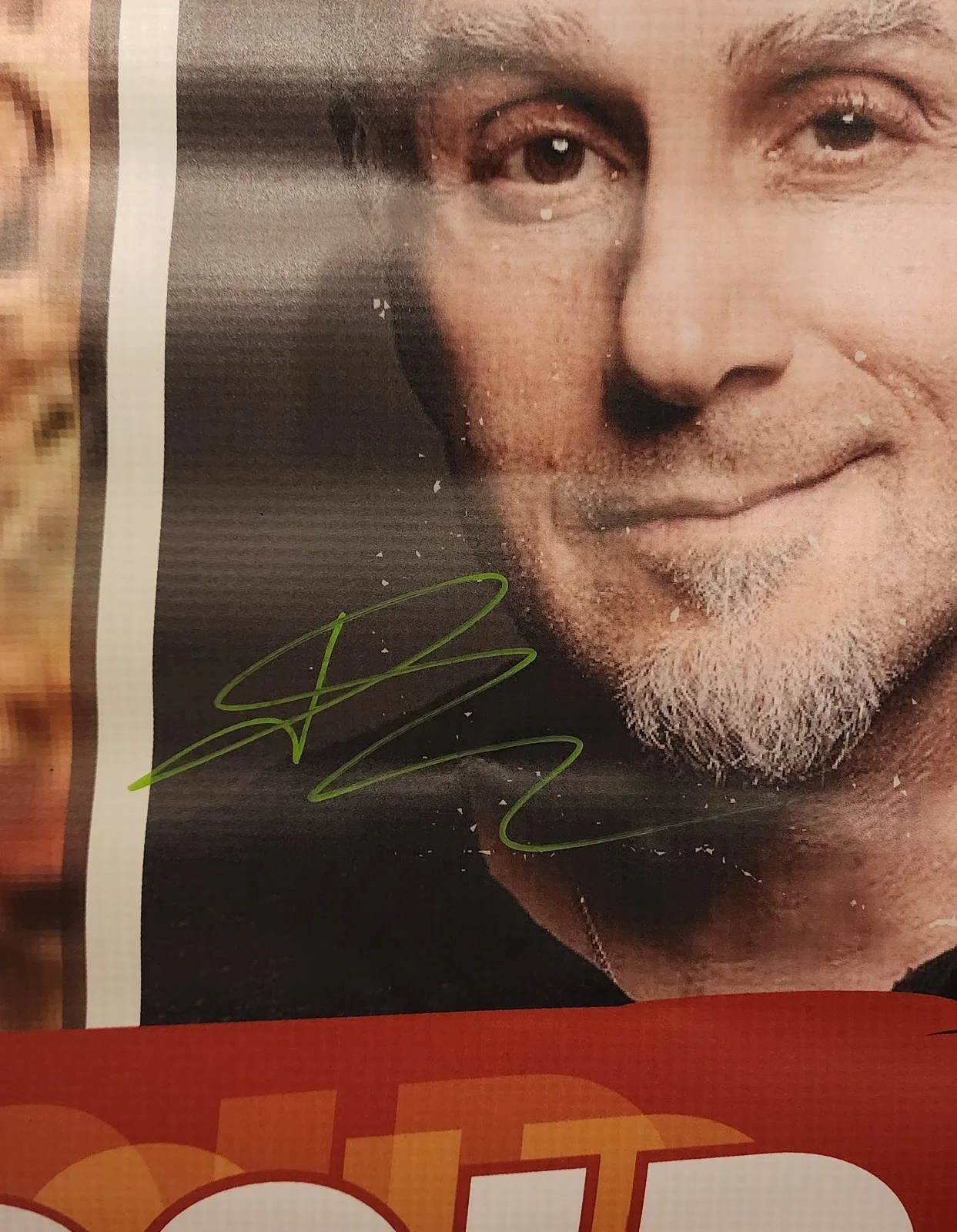 John Kassir — John Kassir SIGNED! 36x48 Vinyl Banner Spooky Empire 2024 Tales from the Crypt, image 2