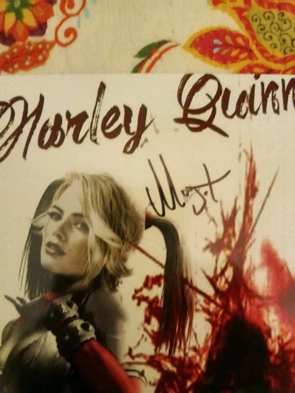 Margot Robbie — Margot Robbie Suicide Squad Signed 8x10 Photo COA W/Matching Numbed Sticker, изображение 5