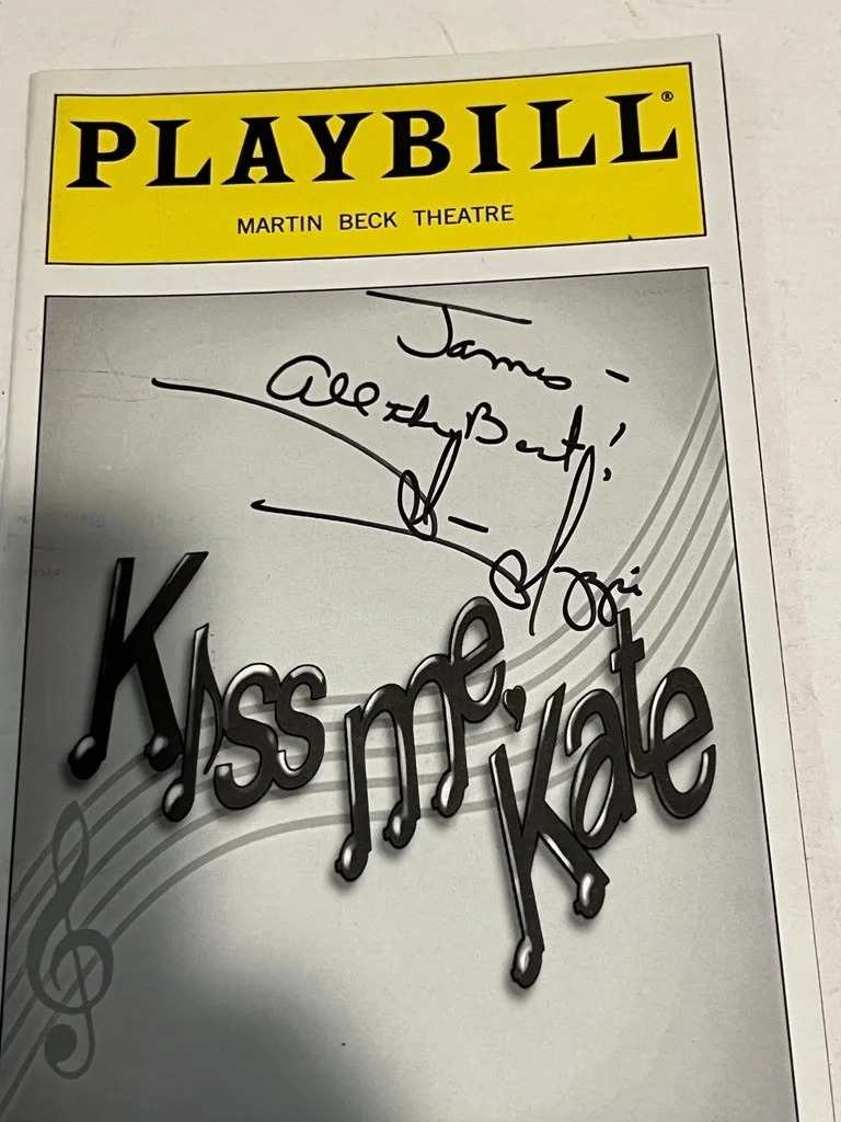 Kiss Me Kate Hand Signed Playbill June 2000 Marin Mazzie, изображение 2