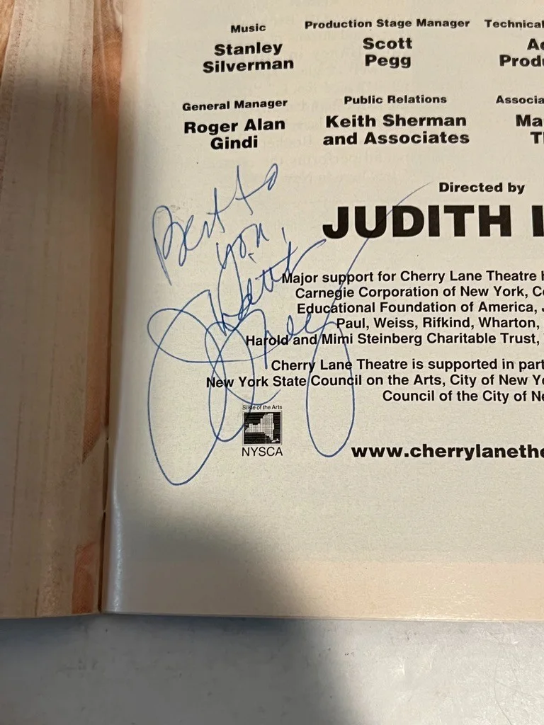 Fugue Hand Signed Playbill March 2007 Director & Playwright Lee Thun Judith Ivey, image 4