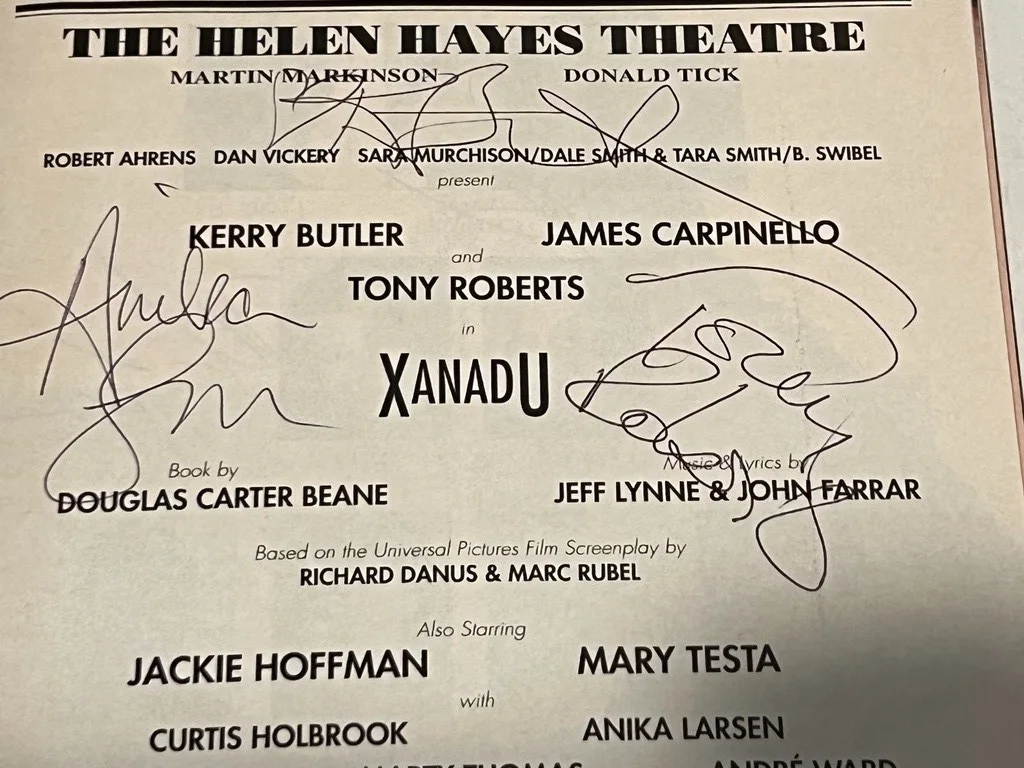 Xanadu Cast Signed Playbill June 2007 Kerry Butler Tony Roberts, изображение 4