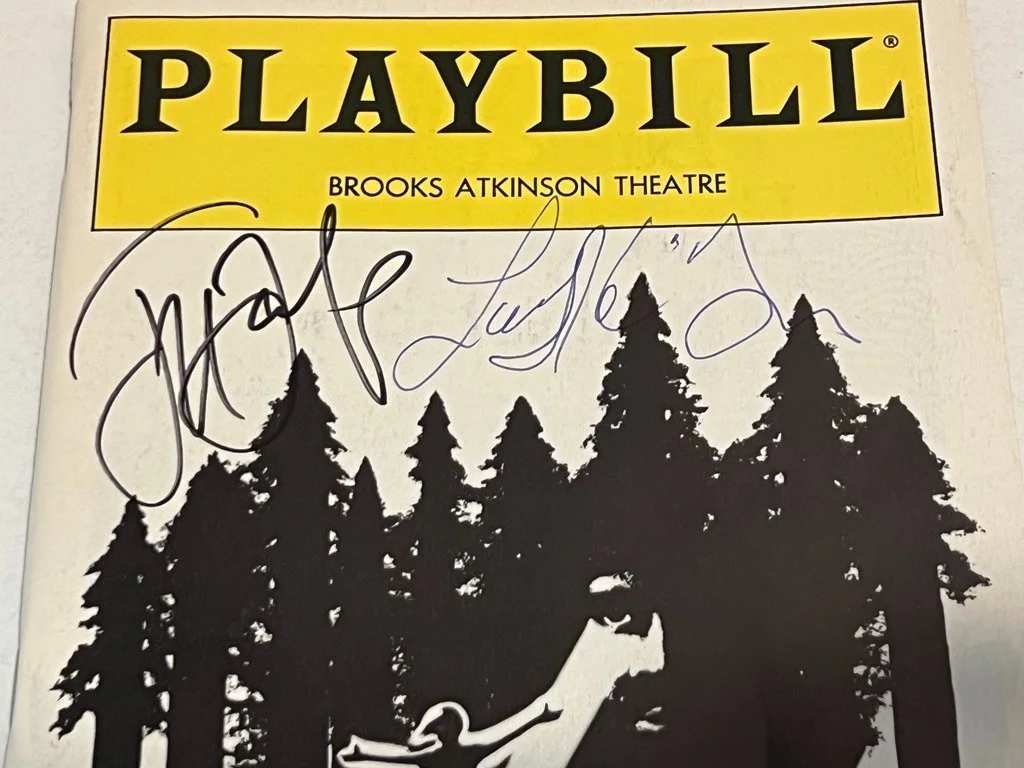 Jeff Daniels — Redwood Curtain Hand Signed Playbill Jeff Daniels Landford Wilson March 1993, изображение 2