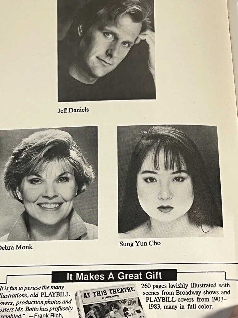 Jeff Daniels — Redwood Curtain Hand Signed Playbill Jeff Daniels Landford Wilson March 1993, изображение 5