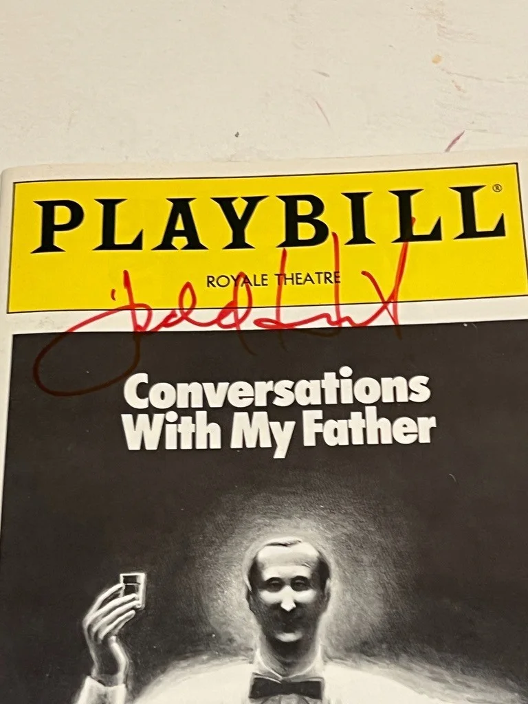Conversations with My Father Judd Hirsh Hand Signed Playbill Oct 1992, image 2