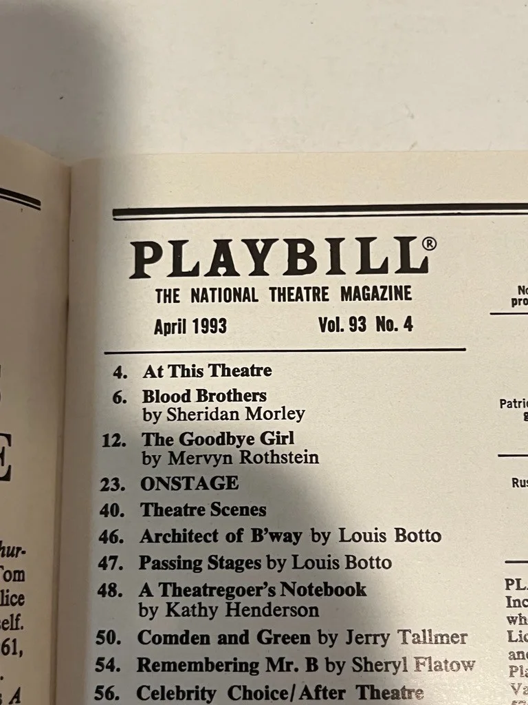 Jellys Last Jam Hand Signed Playbill Gregory Hines Ben Vereen April 1993, image 2