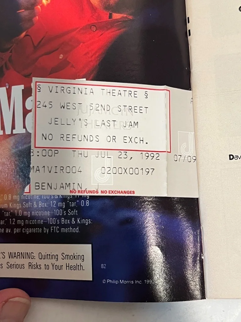 Jellys Last Jam Hand Signed Playbill Gregory Hines July 1992, image 3