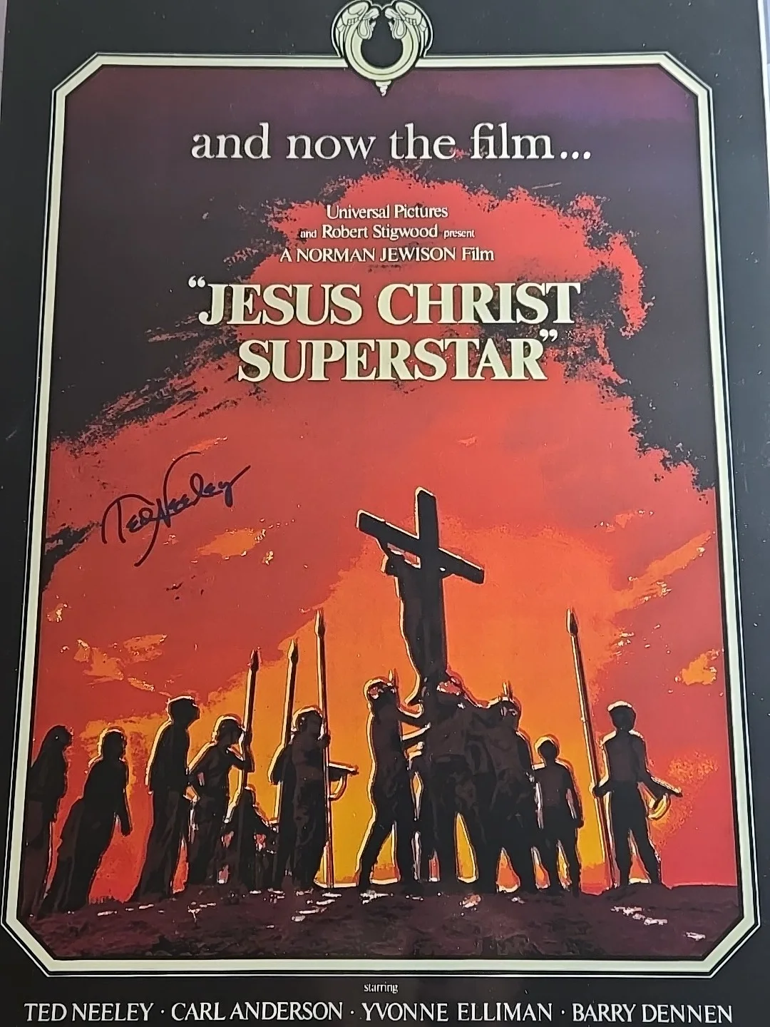 Ted Neeley — TED NEELEY Signed JESUS CHRIST SUPERSTAR 11x17 Photo Schwartz COA, image 3