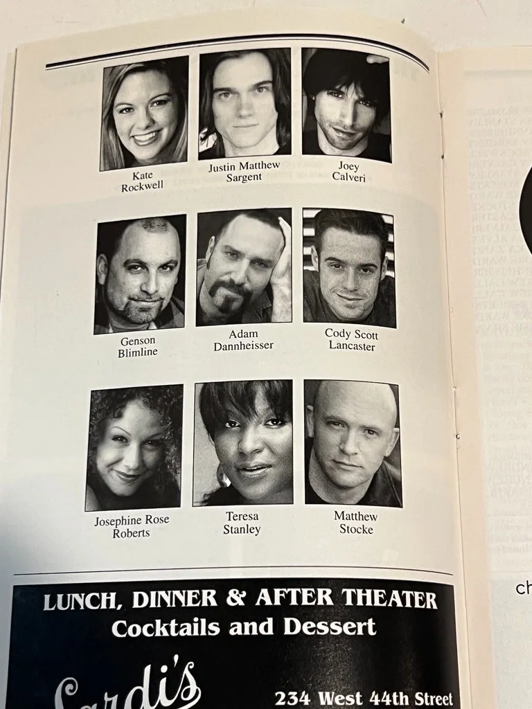 Rock of Ages Cast Signed Playbill February 2013, image 4