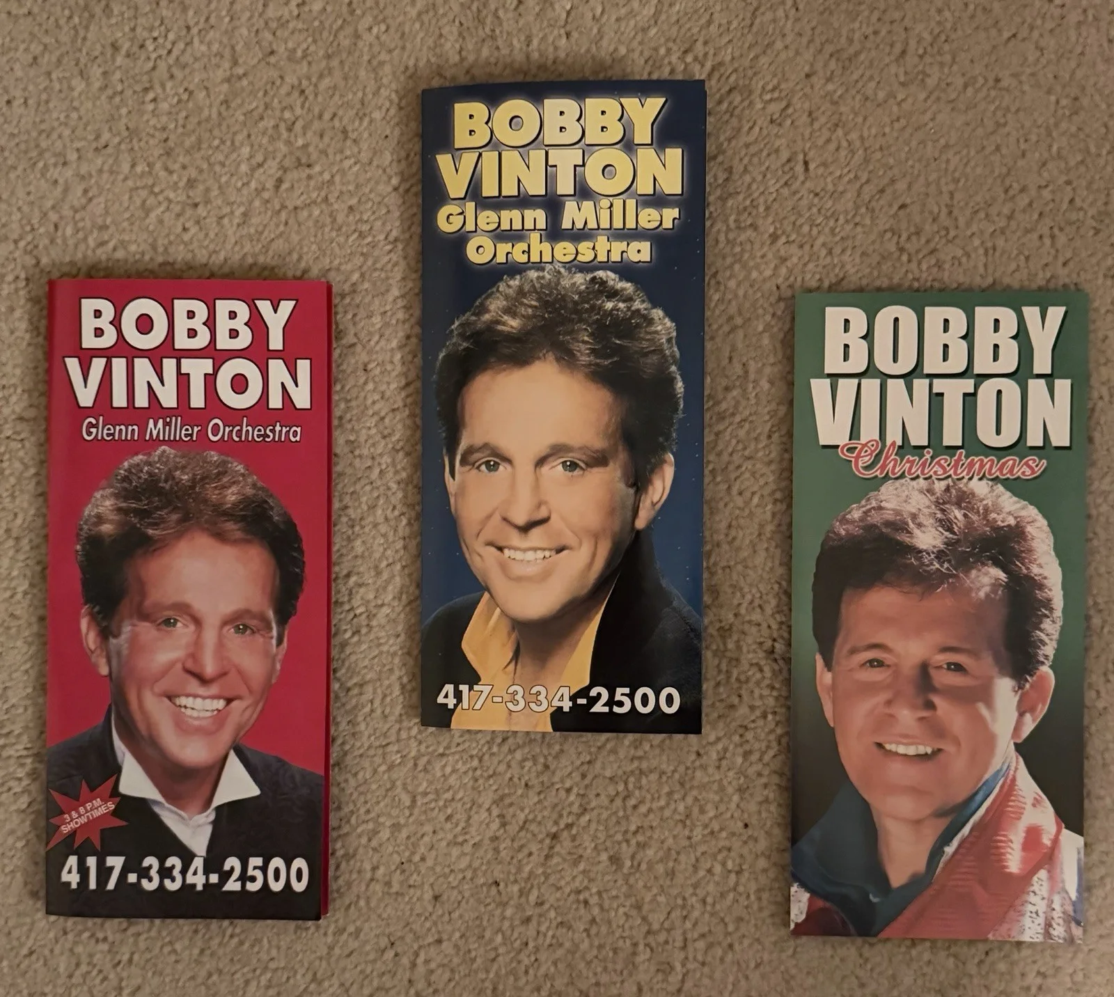 Bobby Vinton — Bobby Vinton Signed Photo, Memorabilia & Original Pictures from Branson, Mo., изображение 3